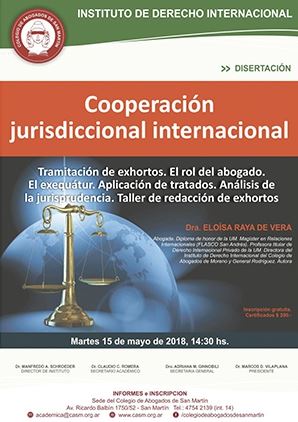 COOPERACION JURISDICCIONAL INTERNACIONAL